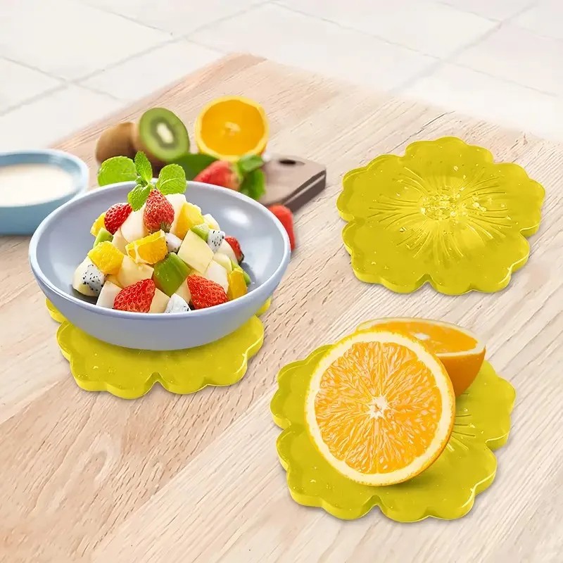 Geode Mold Silicone - DIY-Silikonharzform in Sakura-Form, anpassbare Geoden-Untersetzer- und