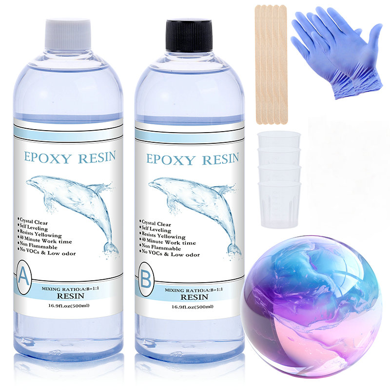 Resin Jewelry Kit - 1:1 Klares Epoxidharz Kristallklares Kunstharz Epoxy