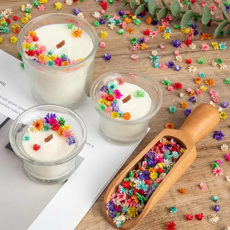 Resin Craft Ideas - Gemischte bunte Blume zum Wachsformen, ideal