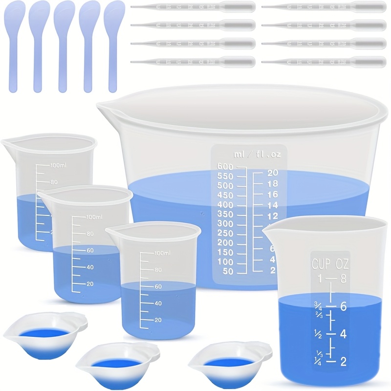 Mixing Cup Silicone - Silikon-Mischbecher für Harzverarbeitung, 600ml/20oz Schüssel, 250