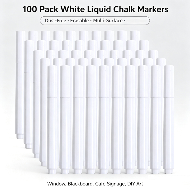 Copic Marker Sketch - Flüssigkreide-Stift, radierbar, 3–100 Stück, weißer Marker