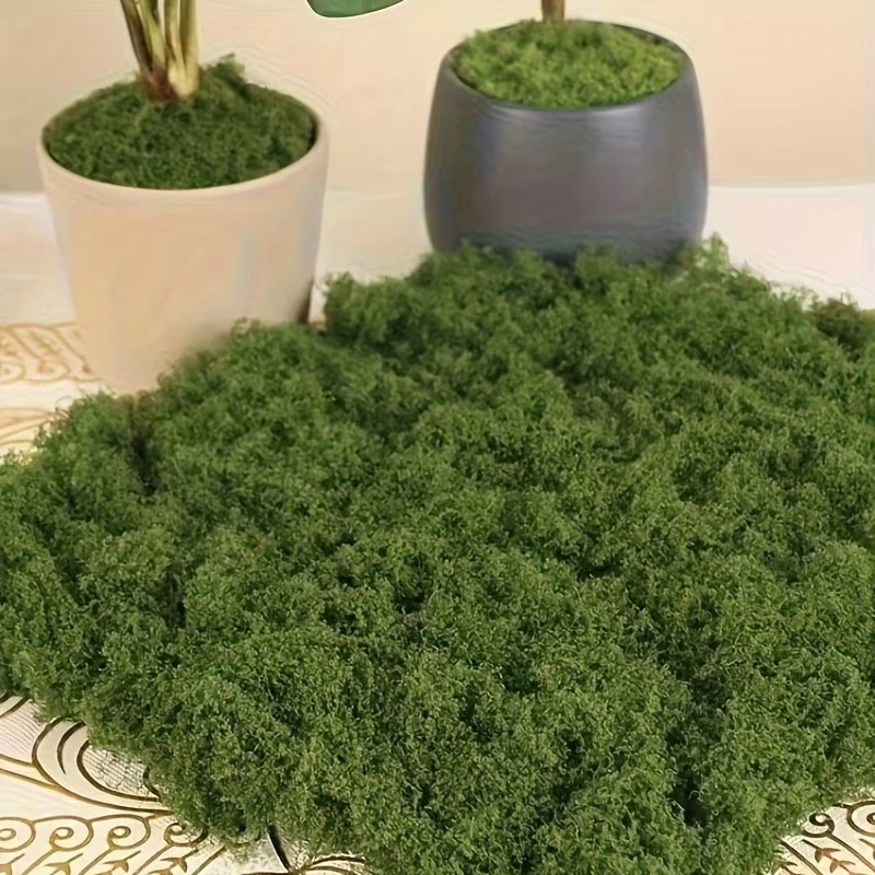 Terrarium Moss Art - 50 g grünes Kunstmoos, DIY-Handwerk, Gras,