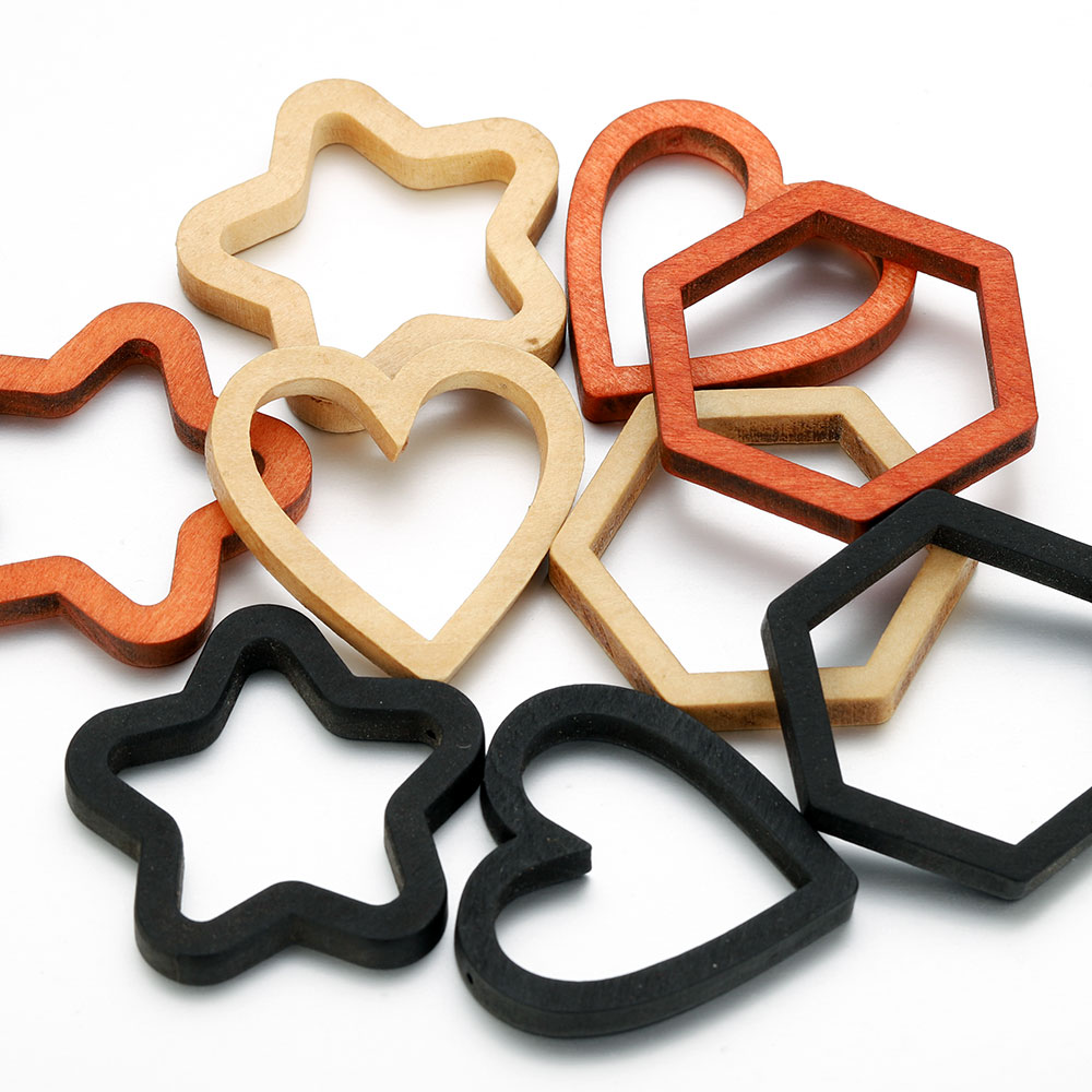 10 Stück Holzherz-Quadrat-Sili – Resin Crafts Diy Bewertung und Preis