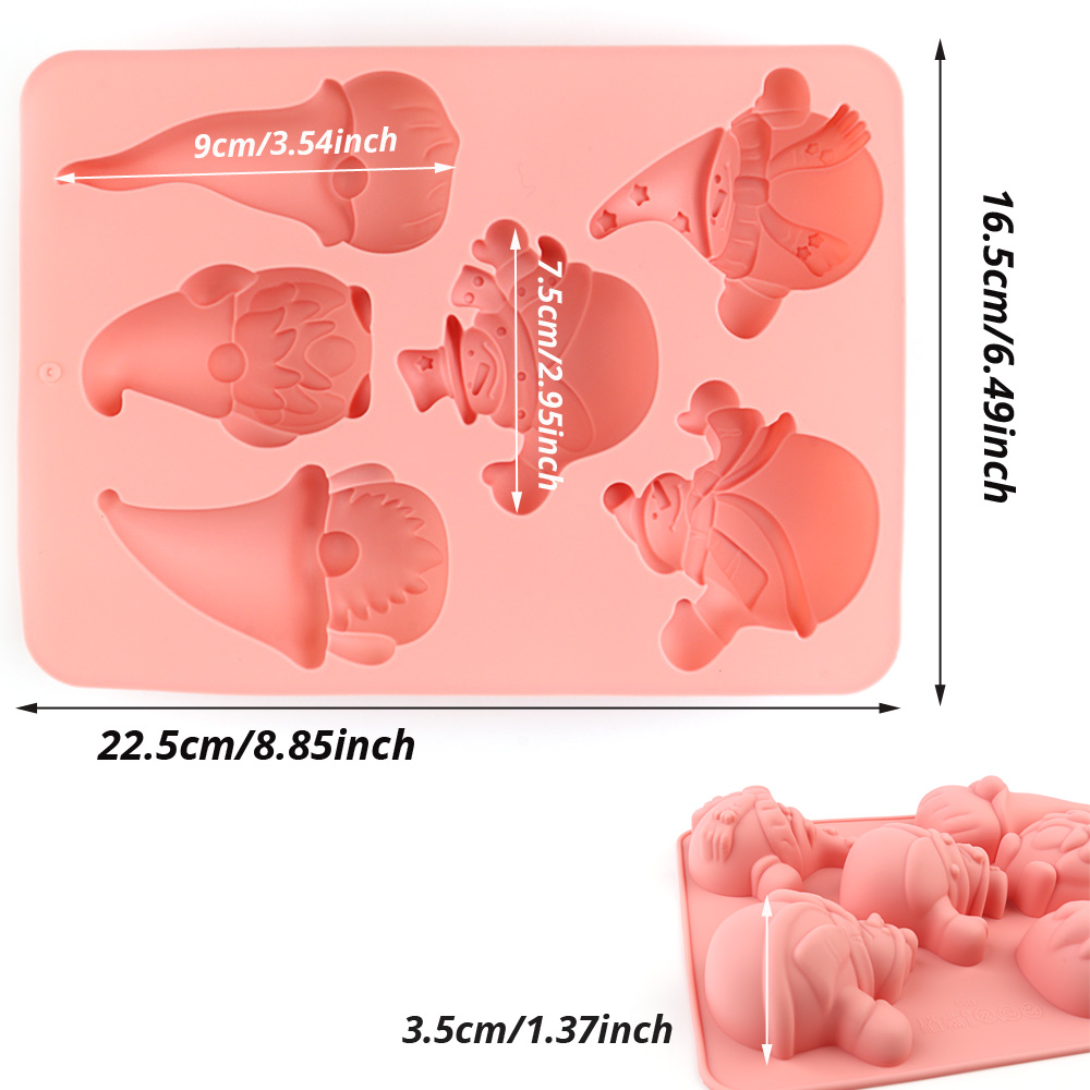 6-fach Silikon-Backform mit We – Resin Craft Ideas Bewertung und Preis