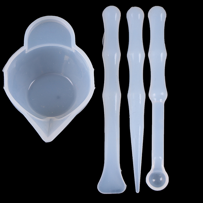 1 Set Mischbecher Silikonform  – Mixing Cup Silicone Bewertung und Preis