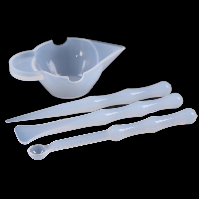 1 Set Mischbecher Silikonform  – Mixing Cup Silicone Bewertung und Preis