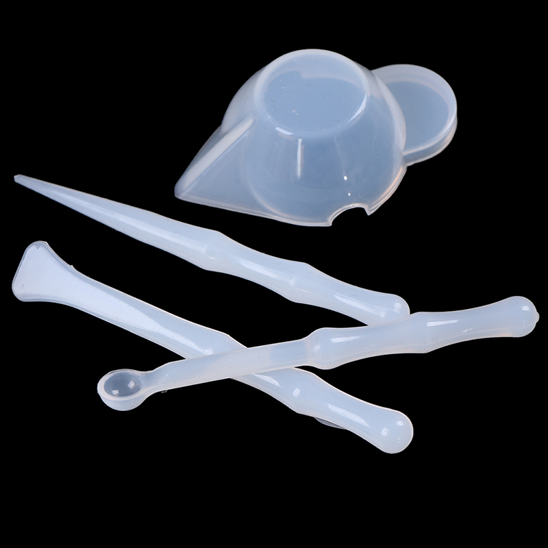 1 Set Mischbecher Silikonform  – Mixing Cup Silicone Bewertung und Preis