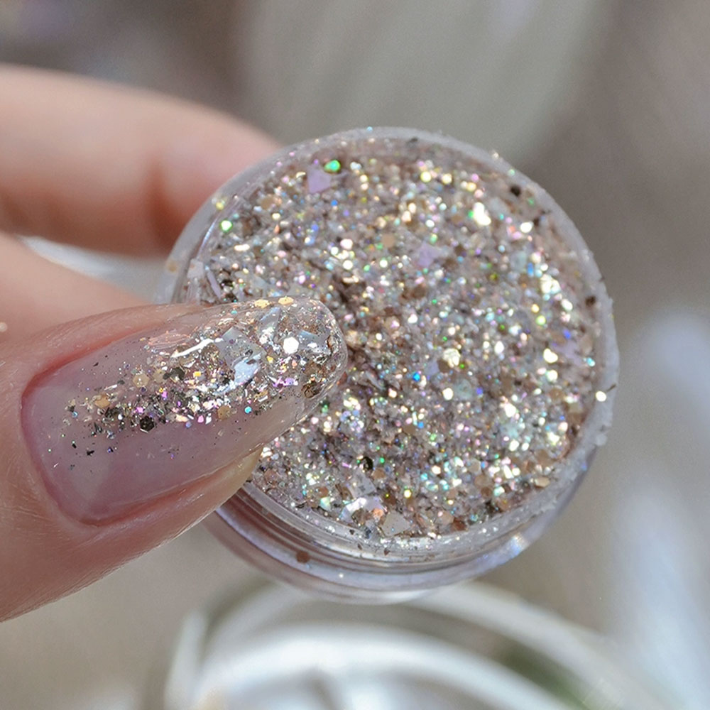 1/2 Boxen 1g holografische Gli – Gold Foil Flakes Bewertung und Preis