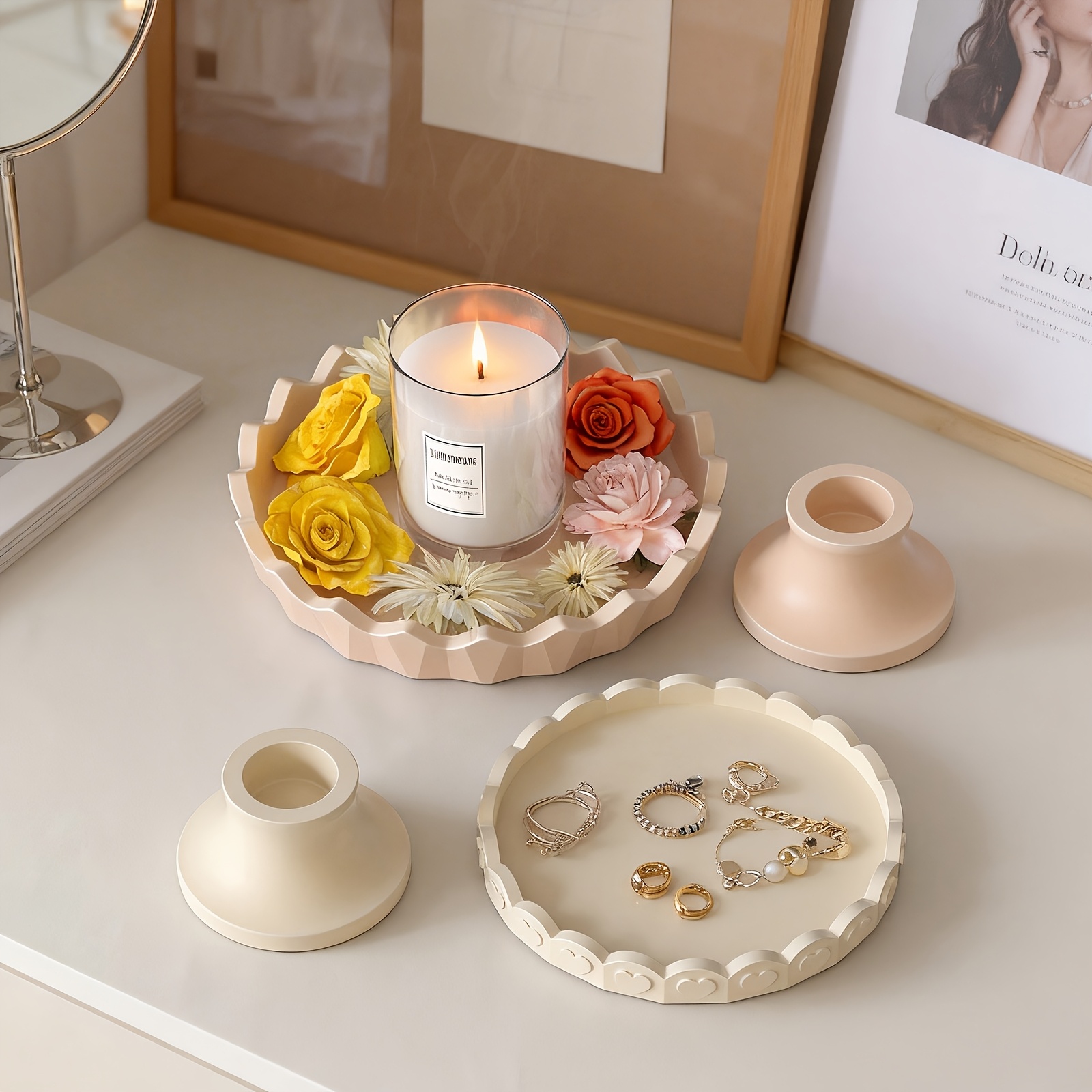 2-teiliges Silikon-Tablettform – Resin Craft Ideas Bewertung und Preis