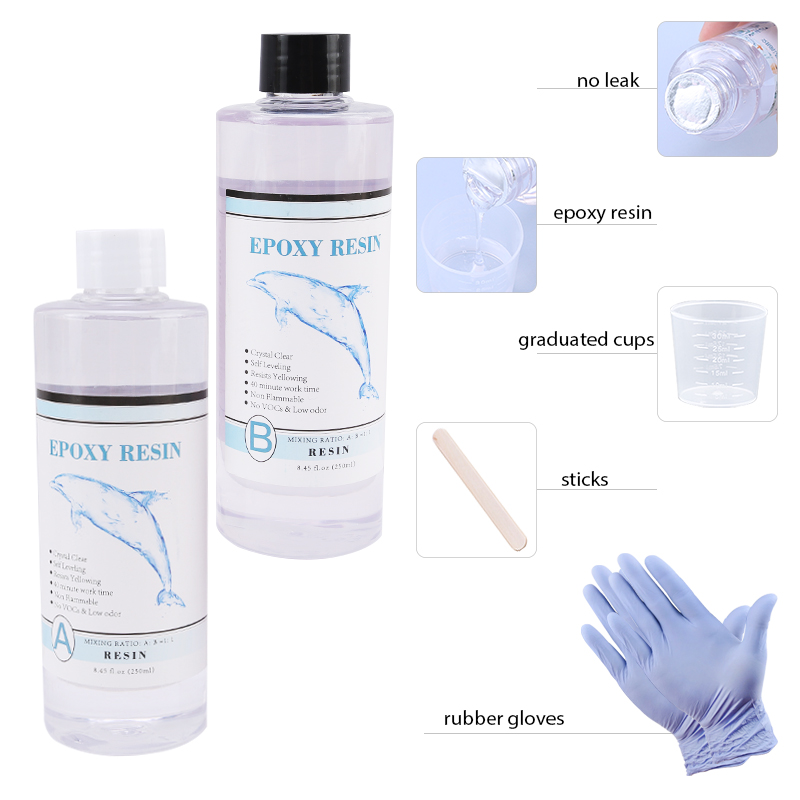 1:1 Klares Epoxidharz Kristall – Resin Jewelry Kit Bewertung und Preis