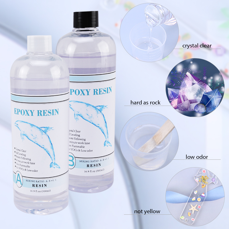 1:1 Klares Epoxidharz Kristall – Resin Jewelry Kit Bewertung und Preis