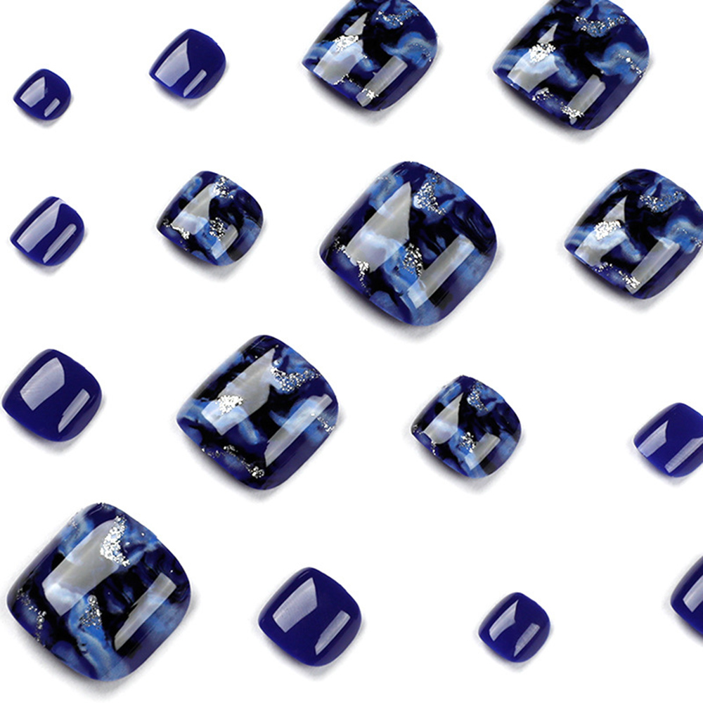 24 Stück glänzende blaue künst – Resin Craft Material Bewertung und Preis
