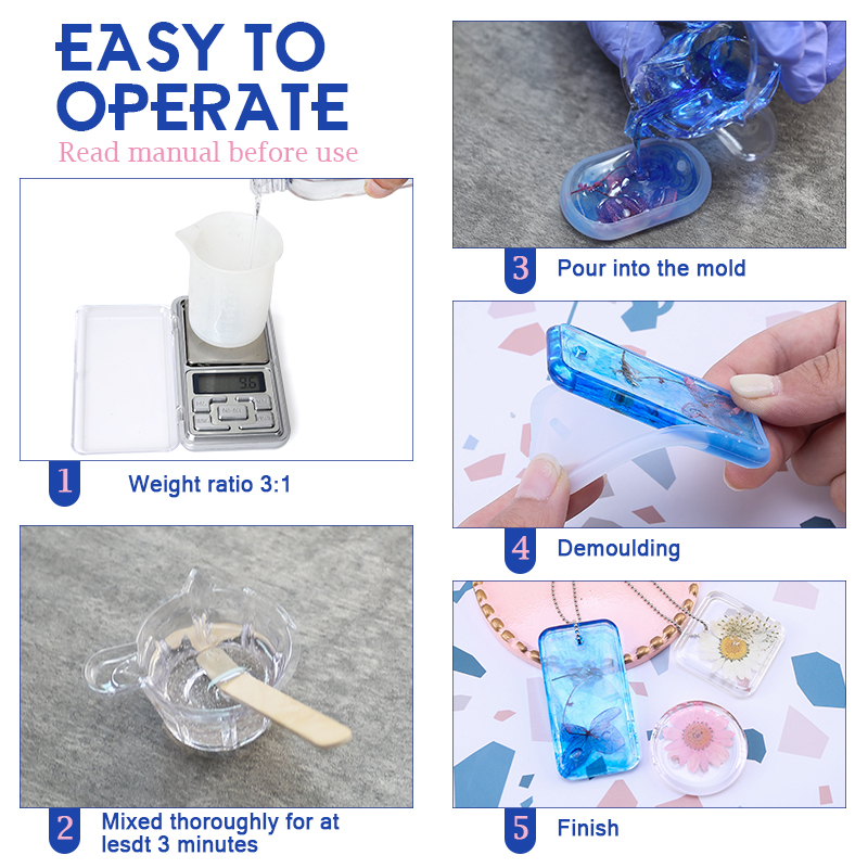 Epoxidharz-Set, kristallklar,  – Mixing Cup Silicone Bewertung und Preis