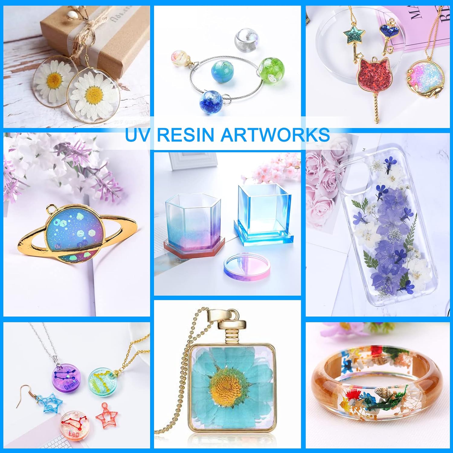 250g/500g UV-Harz, klarer Hart – Resin Jewelry Kit Bewertung und Preis