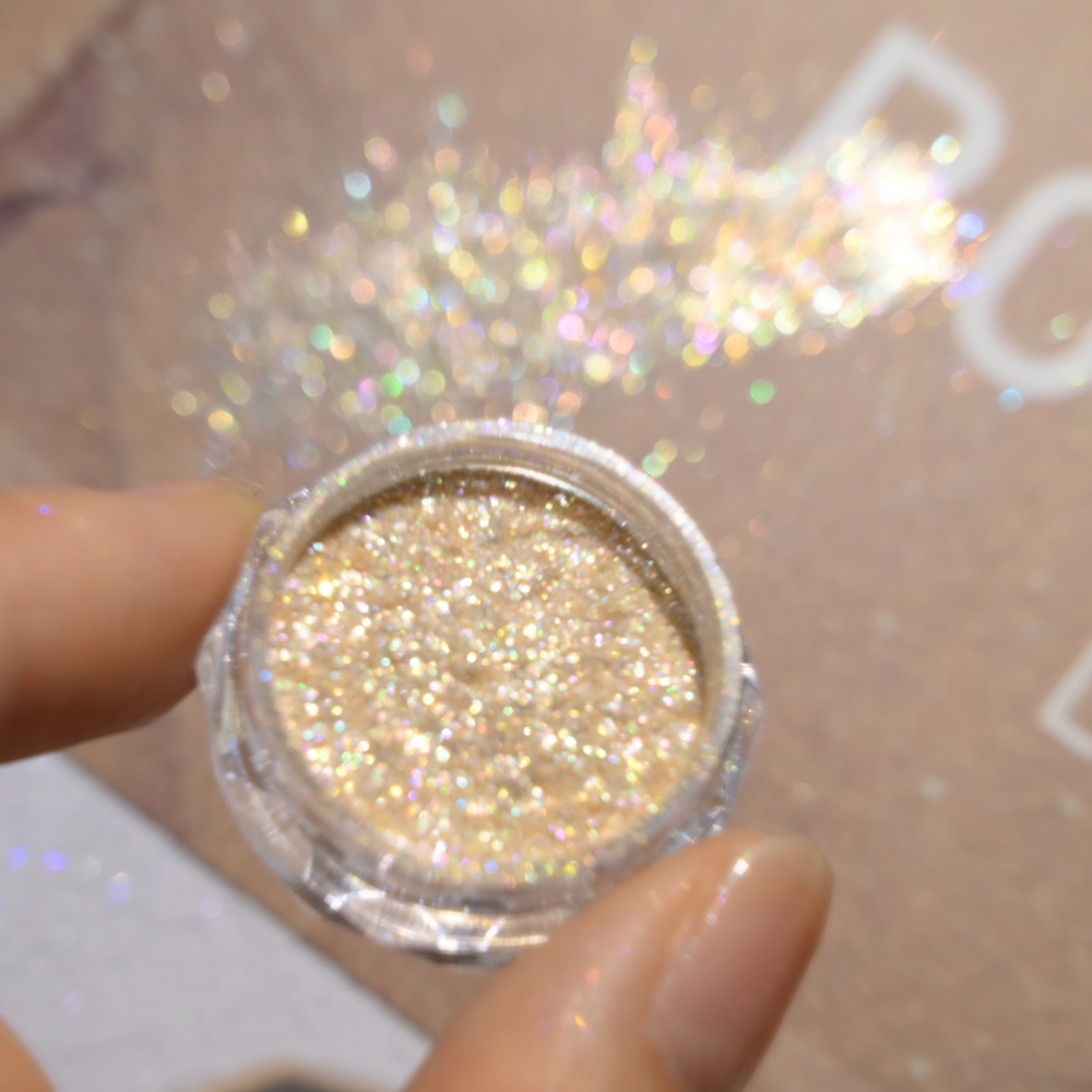 Super Shiny Gold Opal Nagel Pu – Gold Foil Flakes Bewertung und Preis