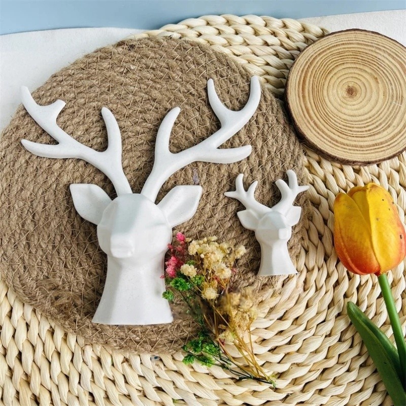 2 Stück Hirschgeweih-Ornament  – Resin Craft Ideas Bewertung und Preis