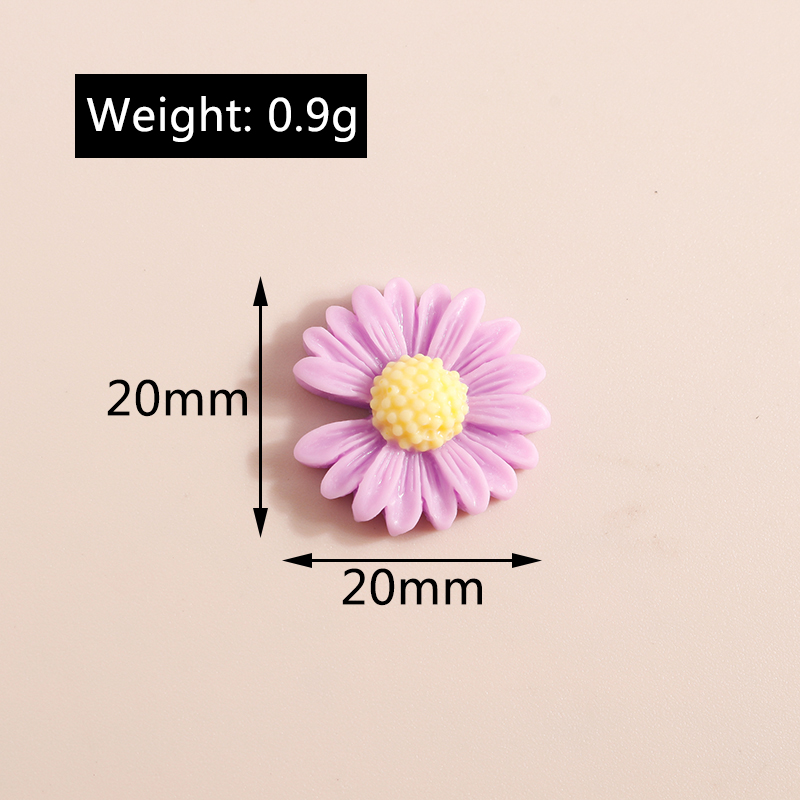 10 stücke 20*20mm kawaii Gänse – Flower Preservation Resin Bewertung und Preis