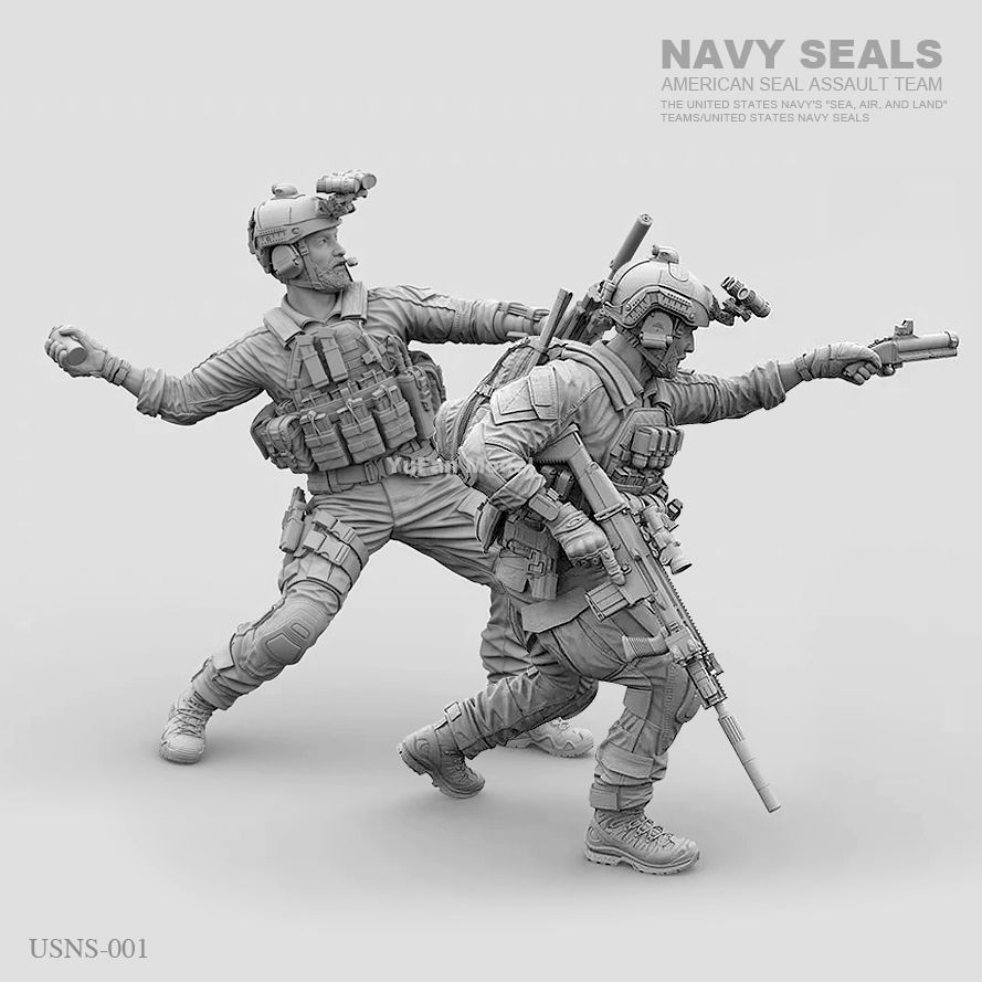 1/35 NAVY SEALS Zwei-Personen- – Resin Craft Ideas Bewertung und Preis