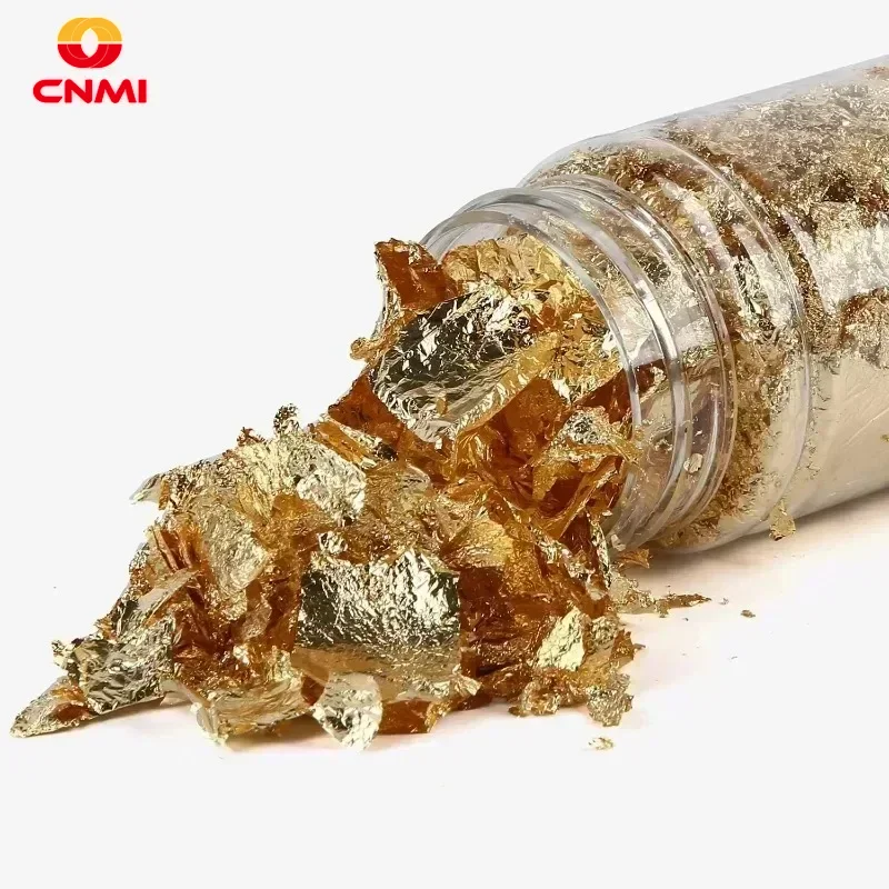 3g Blattgold Flocken Epoxidhar – Gold Foil Flakes Bewertung und Preis