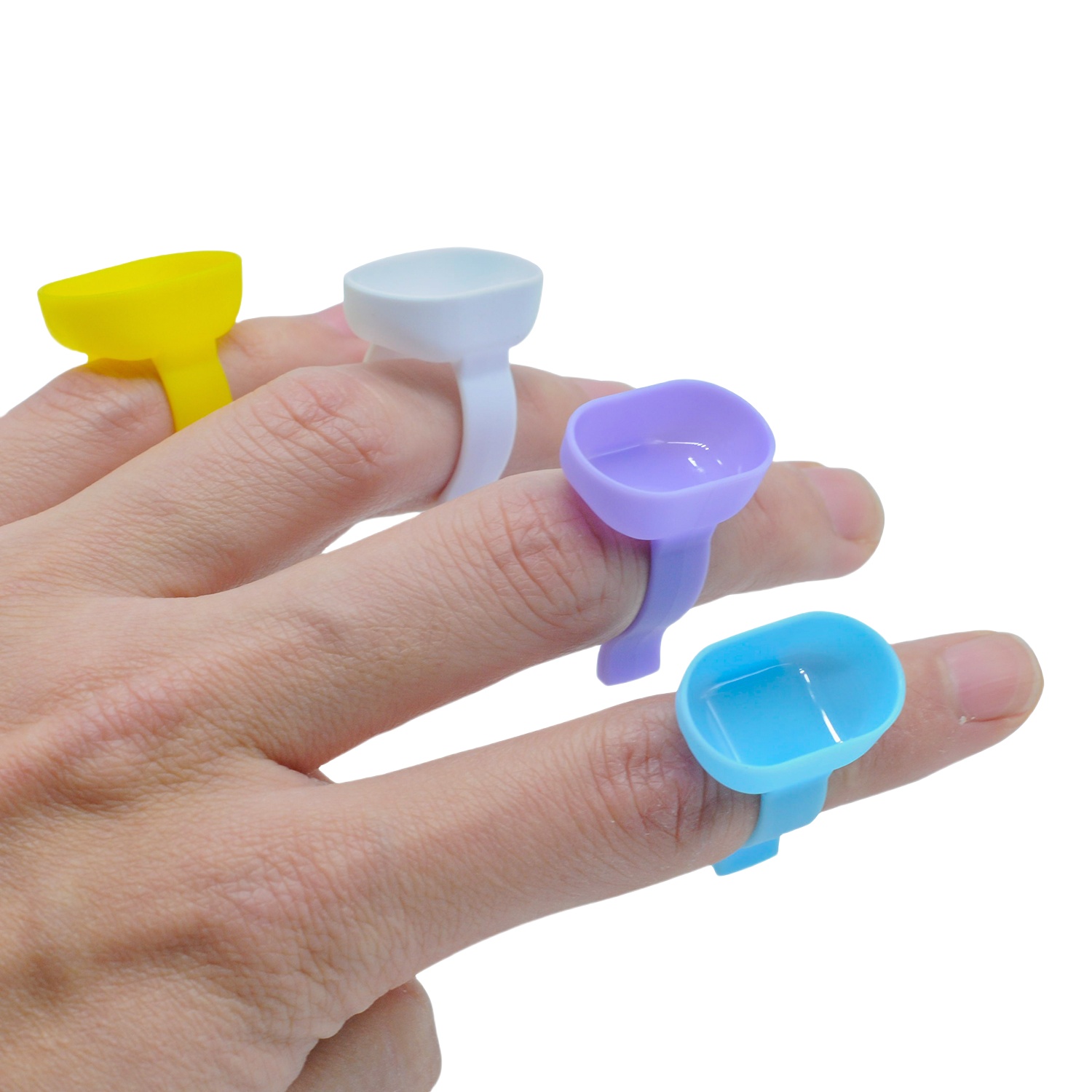 100 stücke Dental Mischen Fing – Mixing Cup Silicone Bewertung und Preis