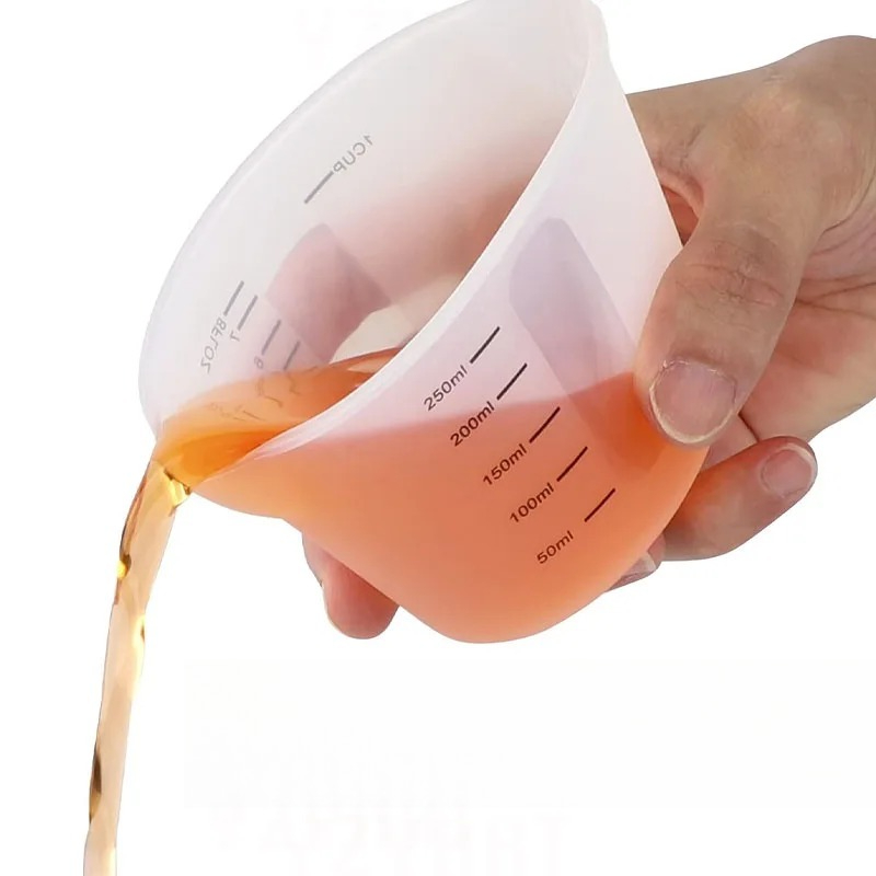 1 Stück Kreative Einfache 500m – Mixing Cup Silicone Bewertung und Preis