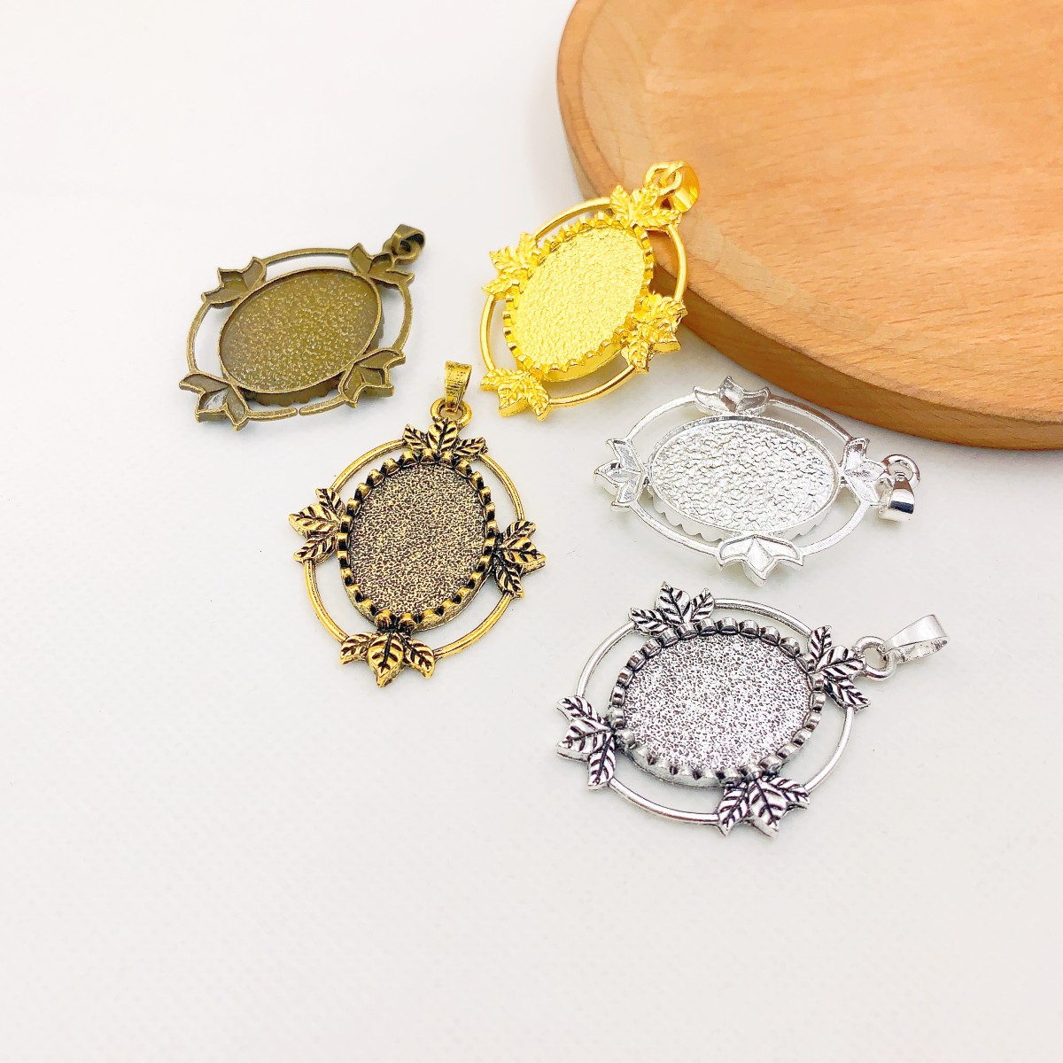 Onebeading Fit 18x25mm ovale C – Bezels Set Pendant Bewertung und Preis