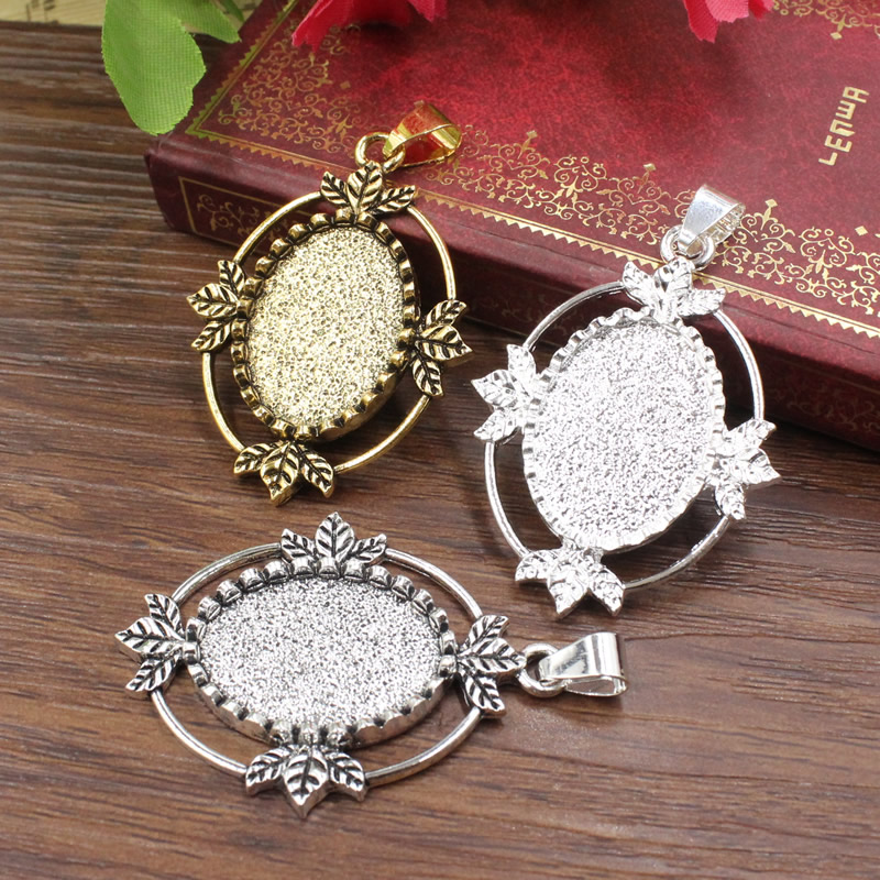 Onebeading Fit 18x25mm ovale C – Bezels Set Pendant Bewertung und Preis