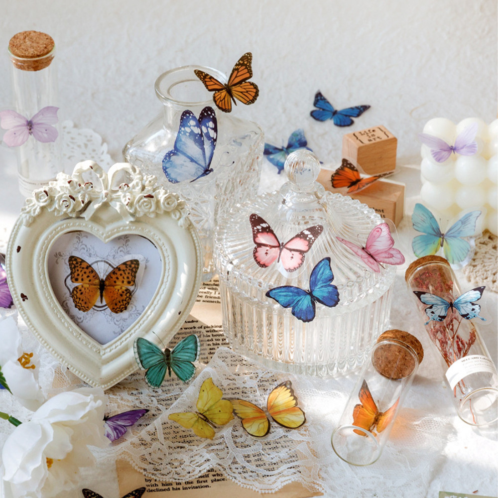 40 Teile/beutel Schmetterling  – Resin Craft Ideas Bewertung und Preis